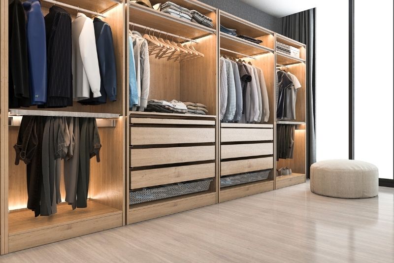 stylish design wooden wardrobe in Newcastle