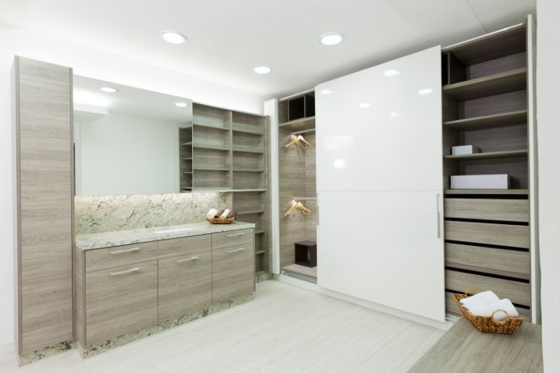 Impressive Wardrobes Designs Morisset with mirror and sliding door