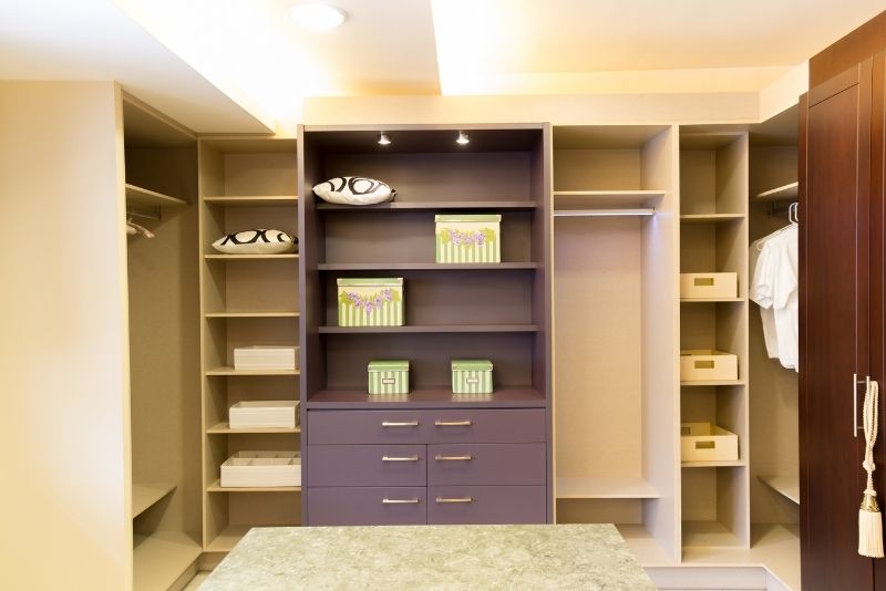 Customised Built-In timber wardrobe cabinet