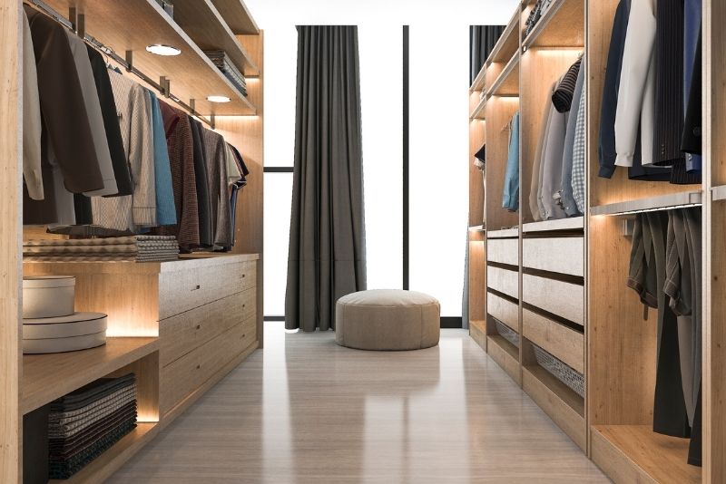 walk-in wardrobes at Wardrobes Newcastle
